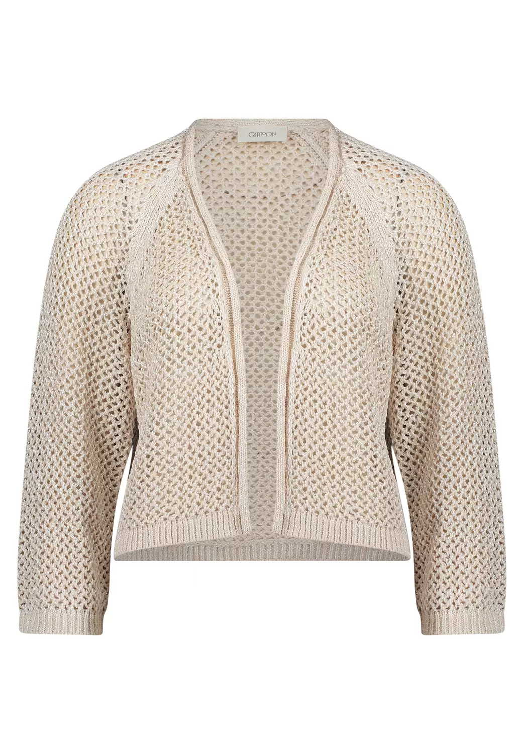 Strickjacke Kurz 3/4 Arm female
