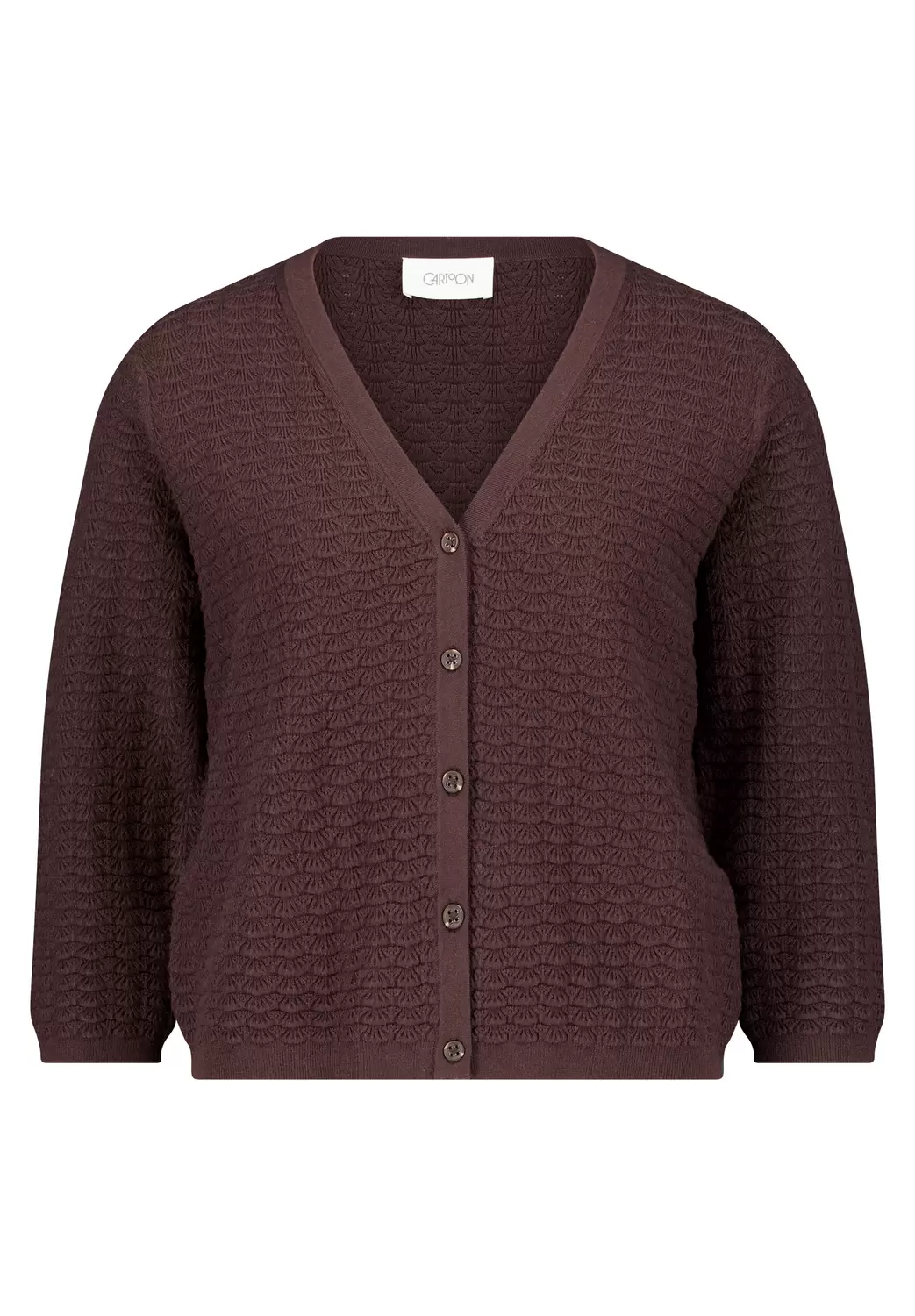 Strickjacke Kurz 3/4 Arm female