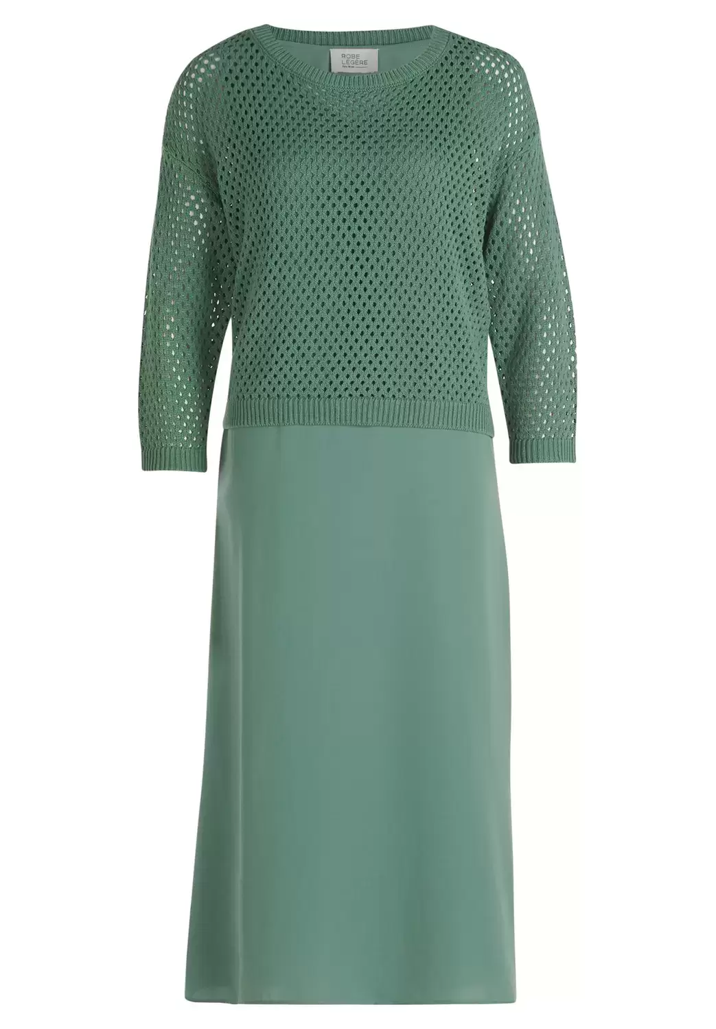 Kleid Lang 3/4 Arm female
