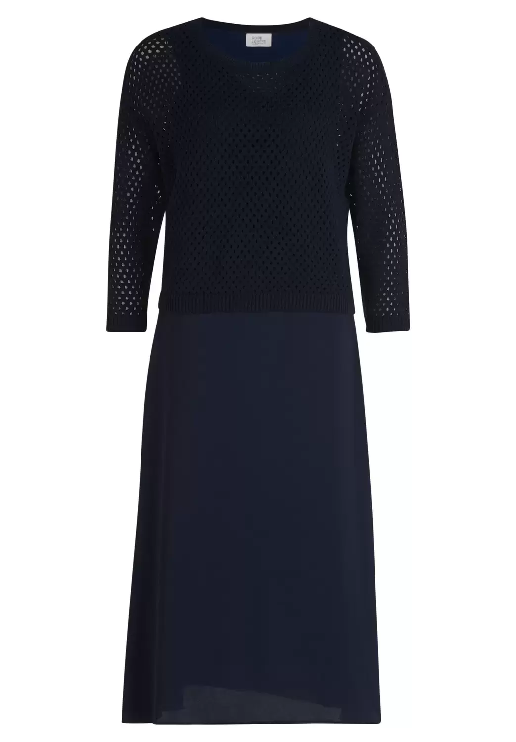 Kleid Lang 3/4 Arm female