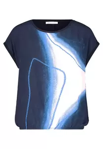 Shirt Kurz 1/2 Arm - 8881/Dark Blue/Blue