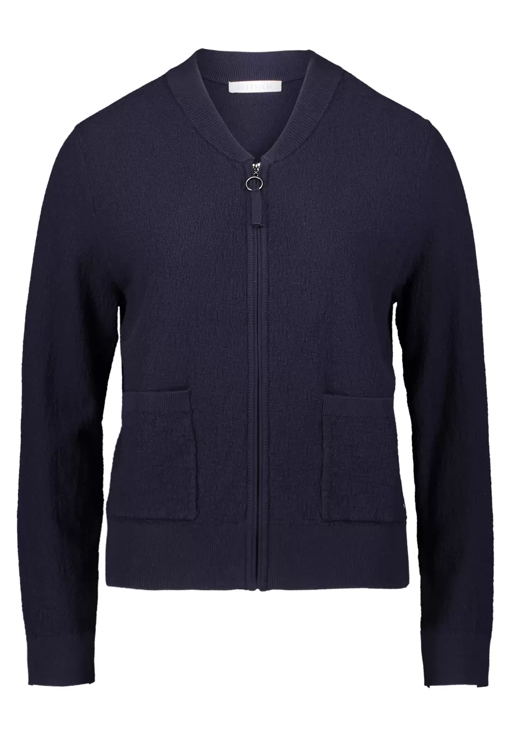 Strickjacke Kurz 1/1 Arm - 8543/Navy Blue