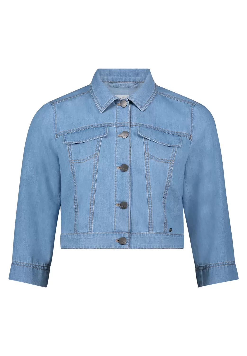 Blazerjacke Kurz 3/4 Arm - 8618/Light Blue Denim