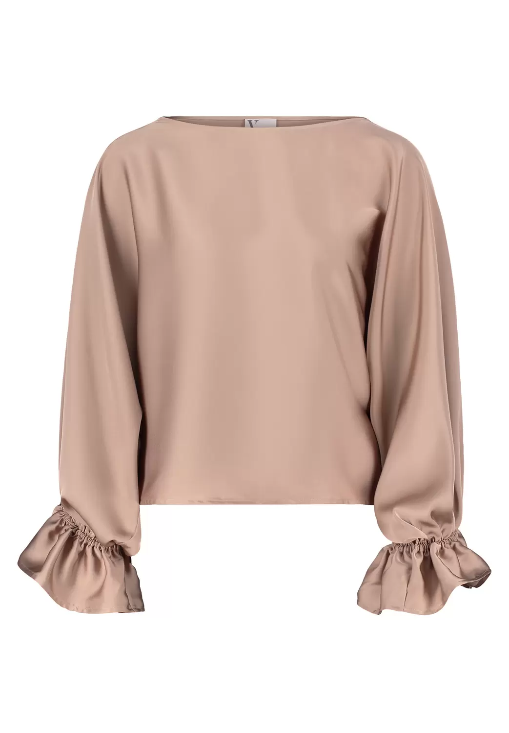 Satin-Bluse