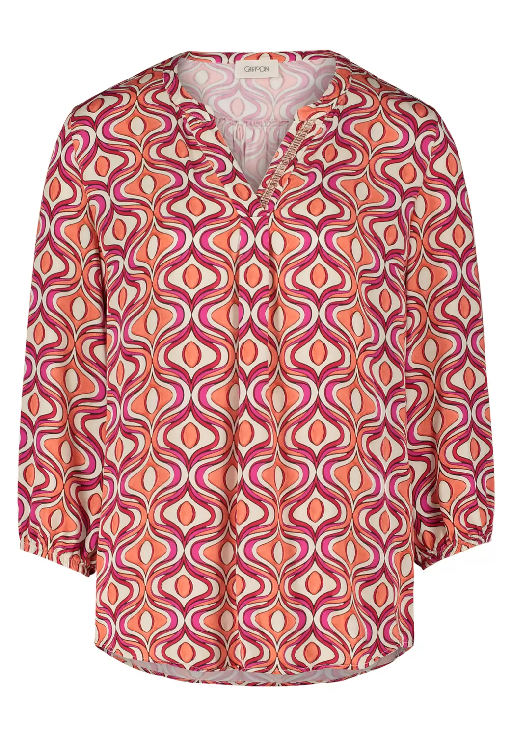 Bluse Kurz 3/4 Arm