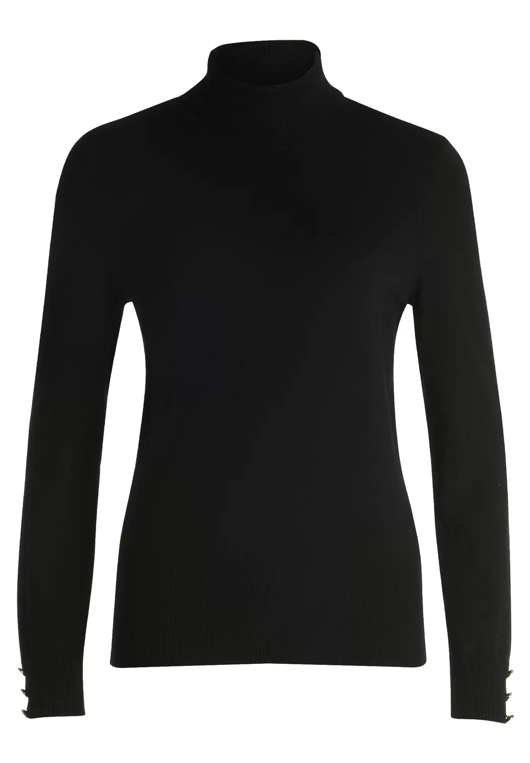 Strickpullover Kurz 1/1 Arm - 9045/Black