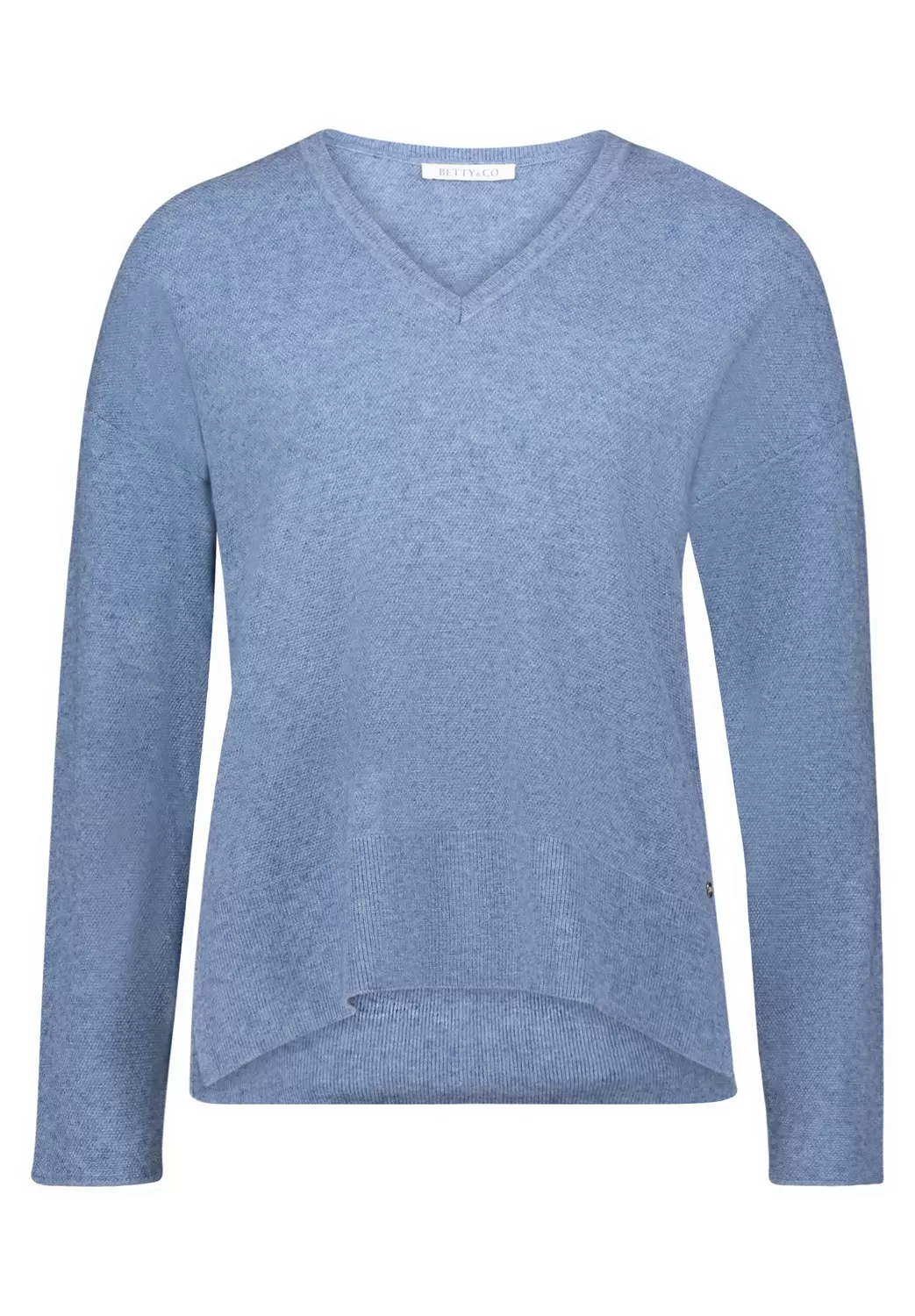 Strickpullover Kurz 1/1 Arm - 8712/Moonlight Blue
