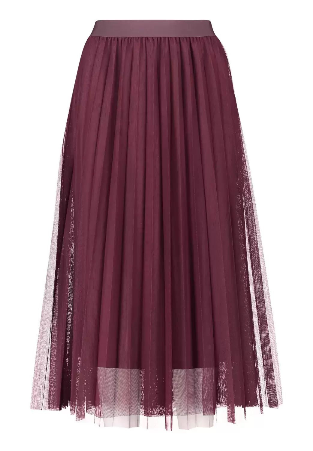 Rock Mittellang Casual - 4685/Dark Aubergine