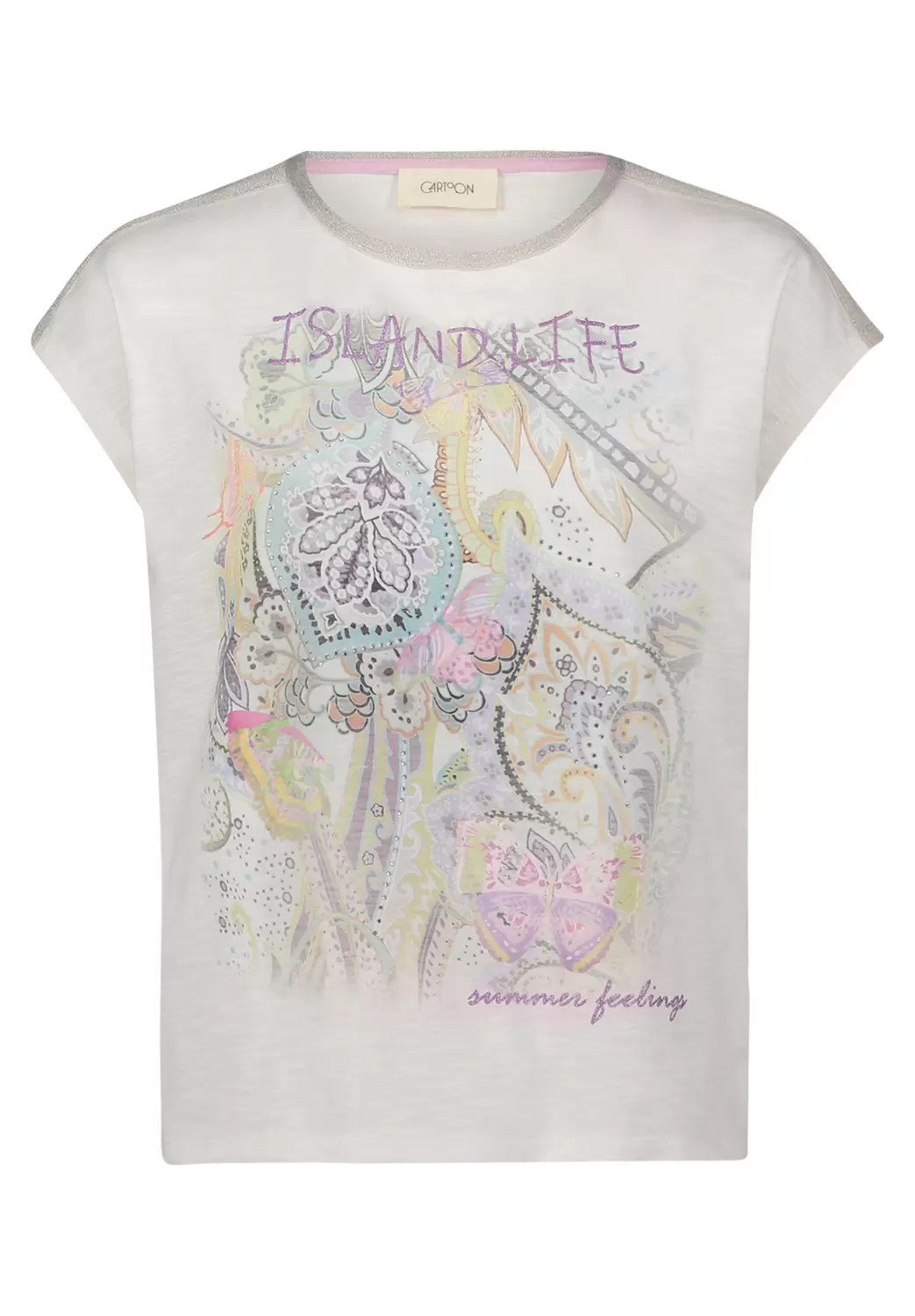 Rundhals-Shirt