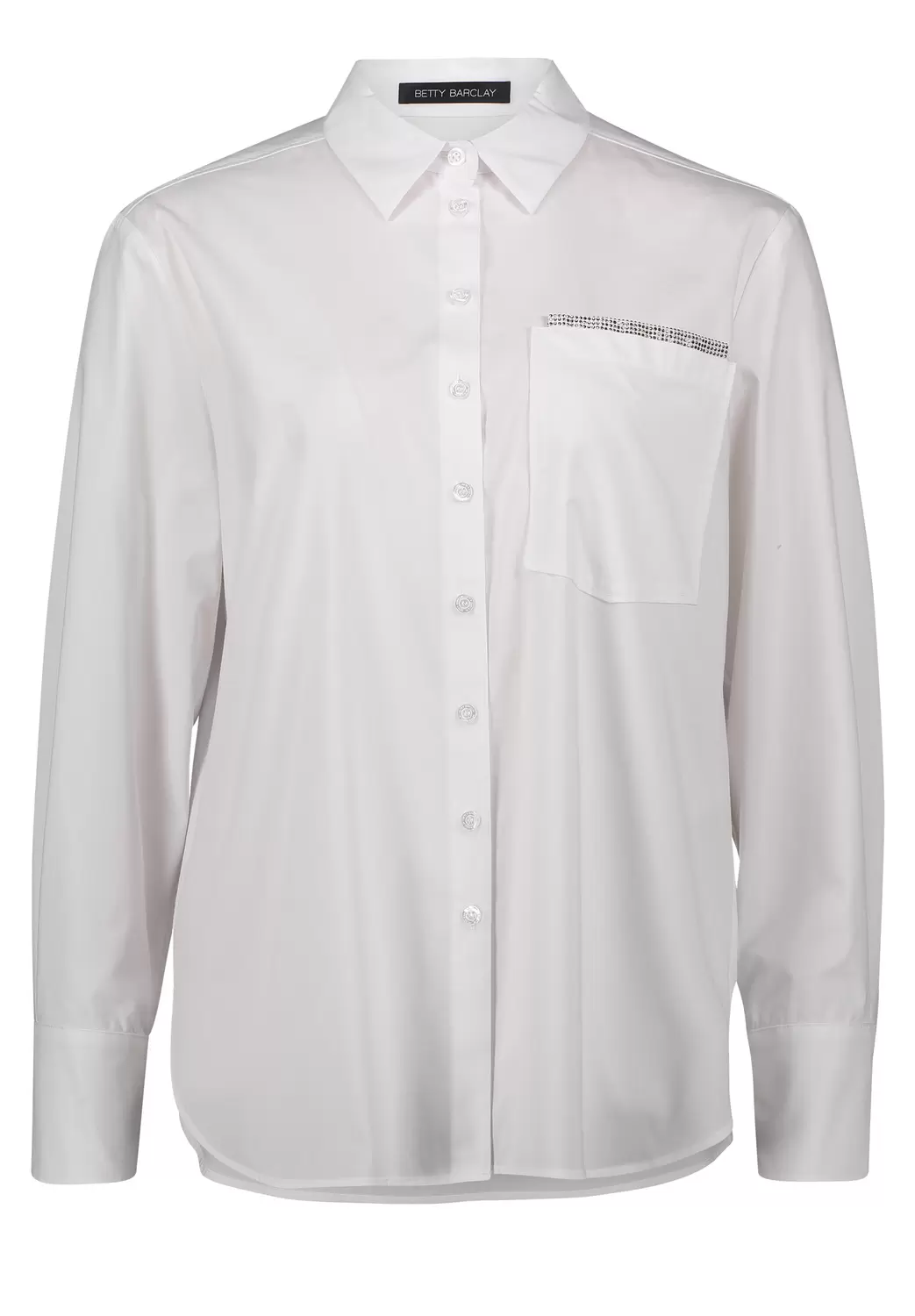 Bluse Lang 1/1 Arm - 1000/Bright White