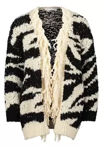 Strickjacke Lang 1/1 Arm - 1897/Nature/Black