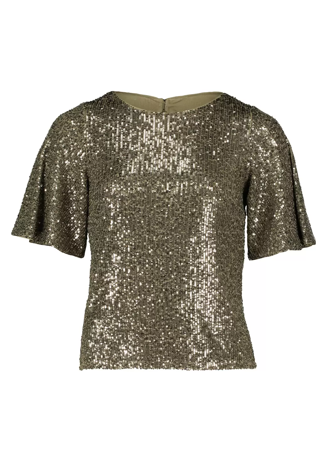 Pailletten-Bluse