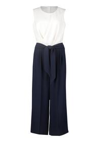 Overall Lang ohne Arm - 8911/Patch Dark Blue/Cream