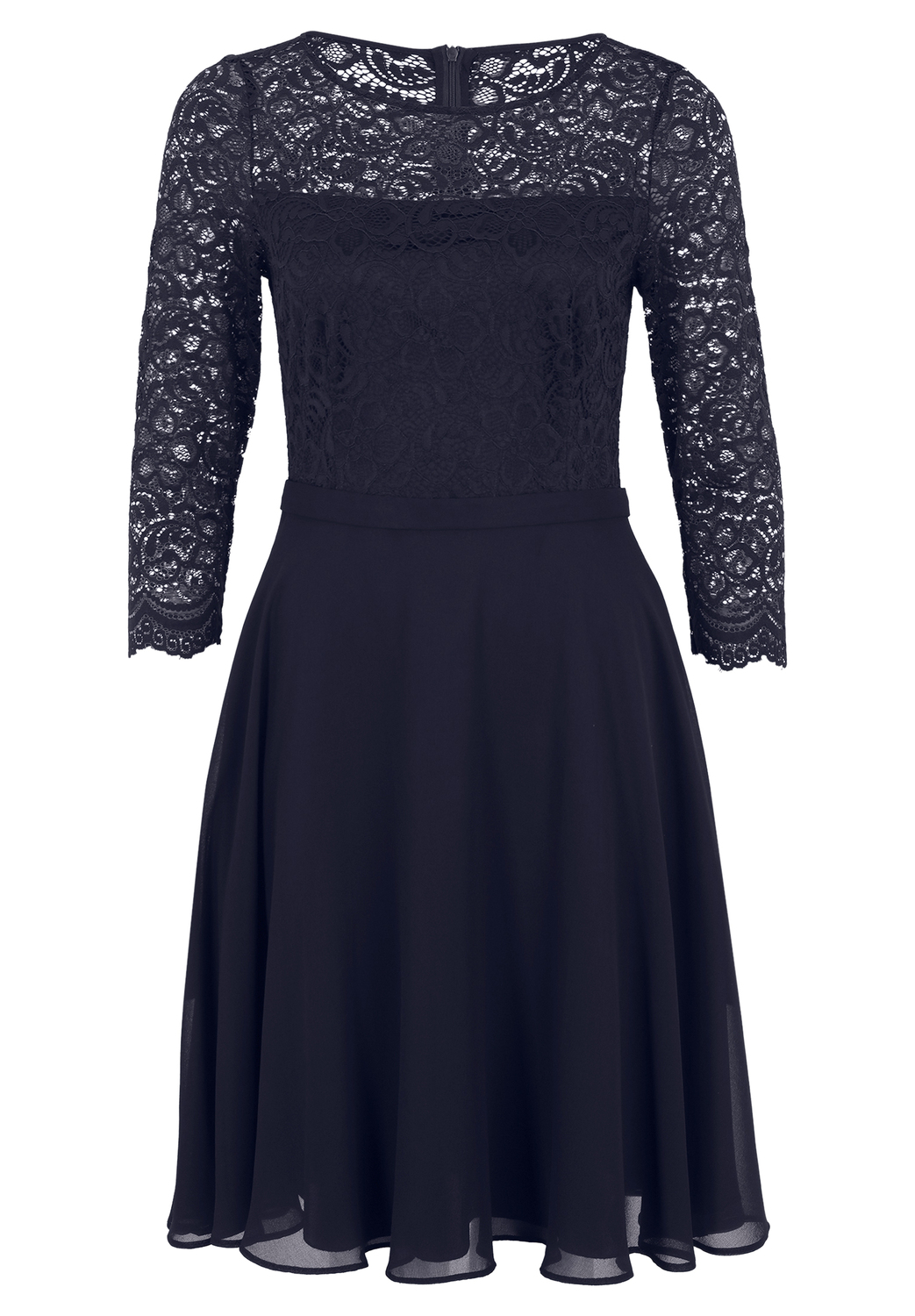Kleid Kurz 3/4 Arm female