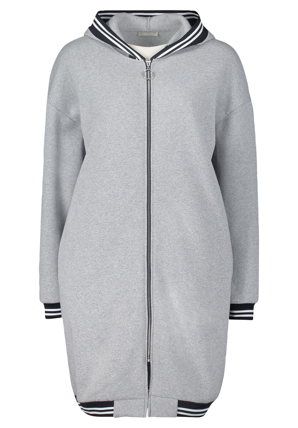 Jacke Sweatmantel Mit Kapuze Elkline Damen Sweatmantel Elky Warm