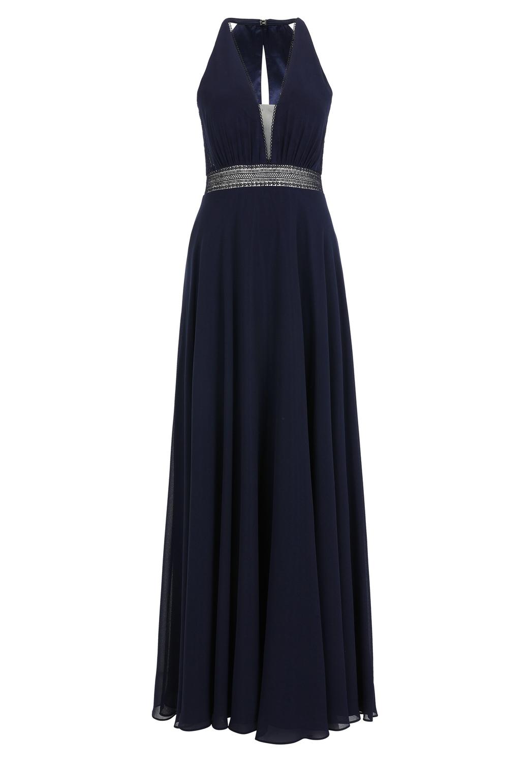 Kleid Lang ohne Arm female