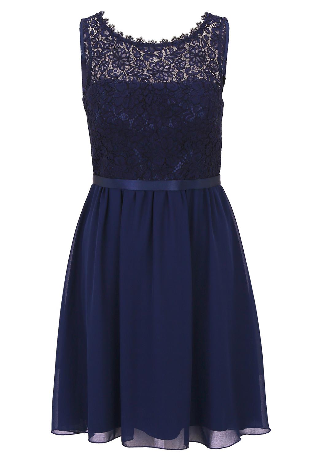 Kleid Kurz ohne Arm female