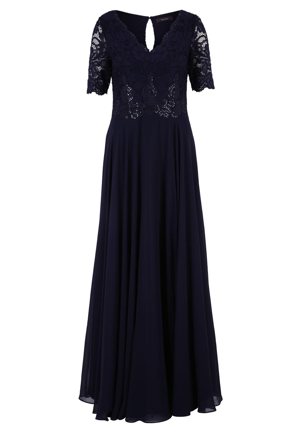 Kleid Lang 3/4 Arm female