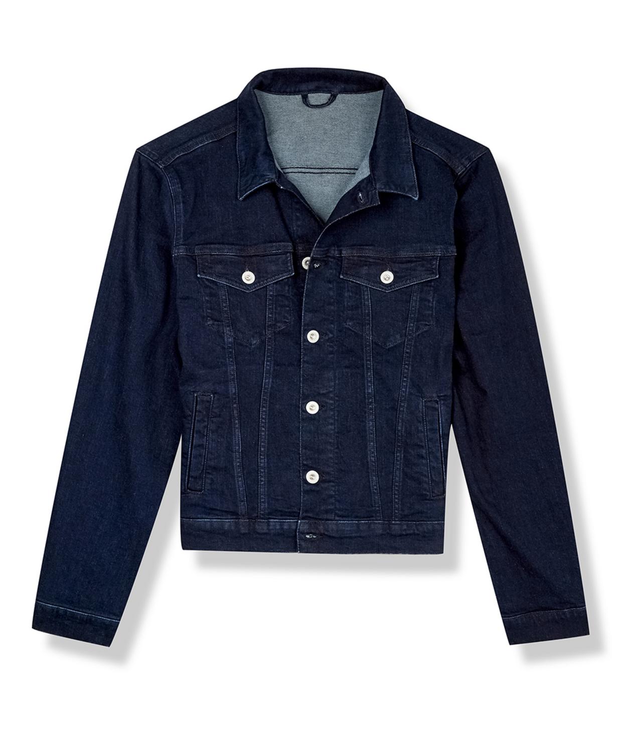 Jeans-Jacke kurz male