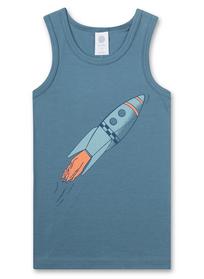 Shirt w/o sleeves - 50377/bluestone