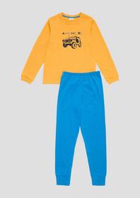 Pyjama long motiv - 22099/beeswax