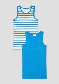 DP Shirt stripe/uni - 50422/deep sea