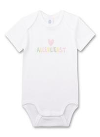 Body 1/2, uni w.motif - 010/white