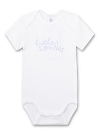 Body 1/2, uni w.motif - 010/white