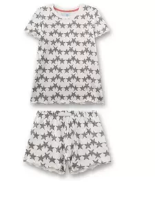 Pyjama 1/2 - 1948/white pebb