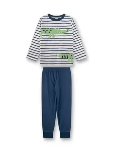Pyjama 1/1 - 1948/white pebb
