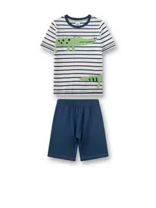 Pyjama 1/2 - 1948/white pebb