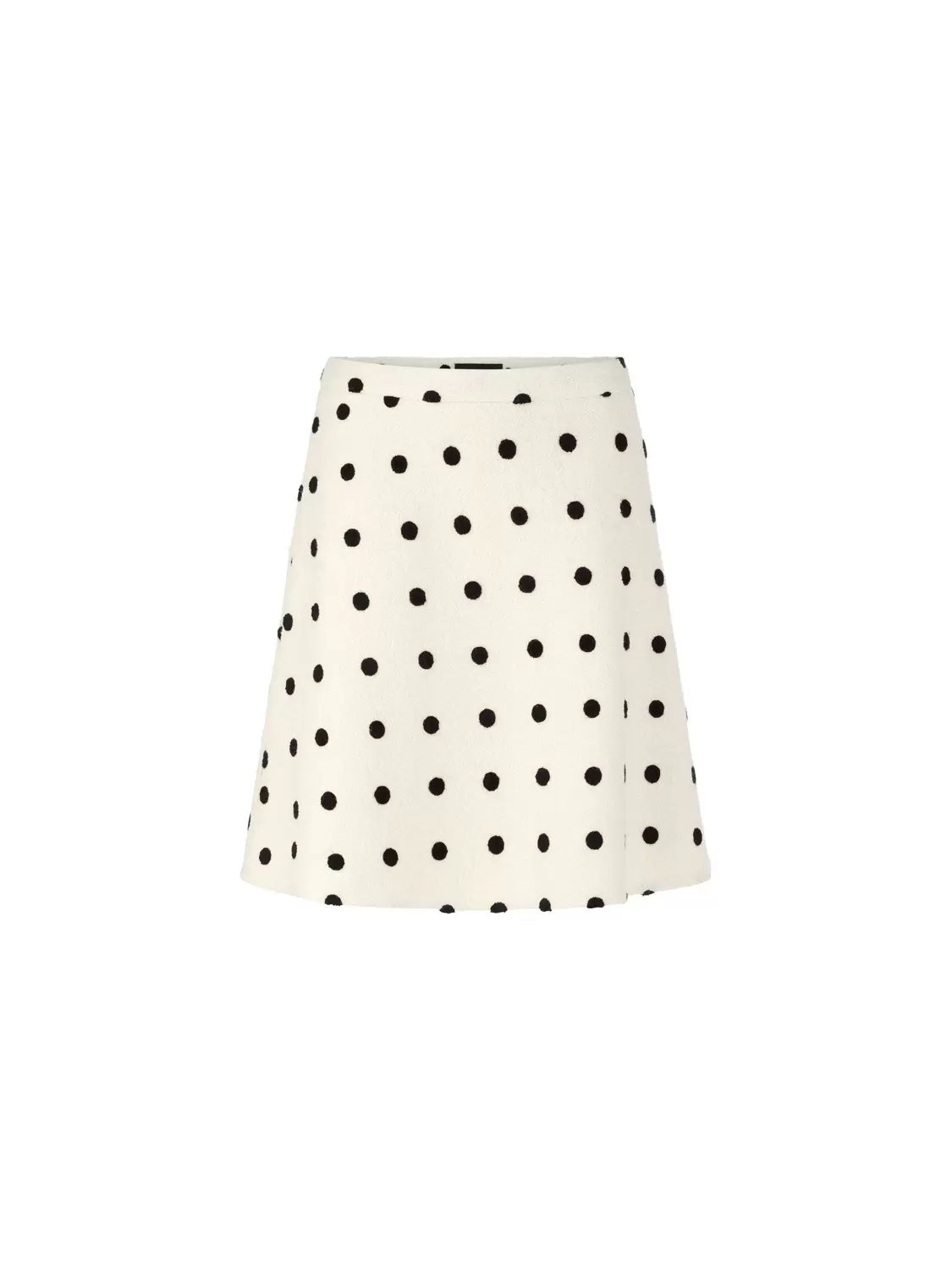 Ausgestellter Rock mit Pünktchen