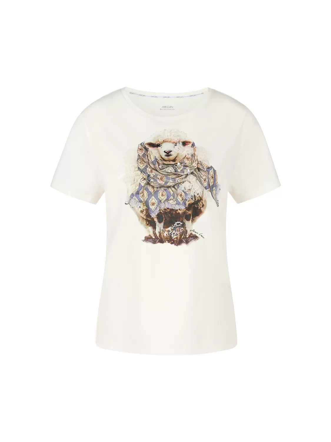 T-Shirt mit 3D-Applikation