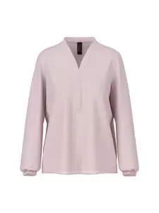 V-Neck-Bluse "Rethink Together"