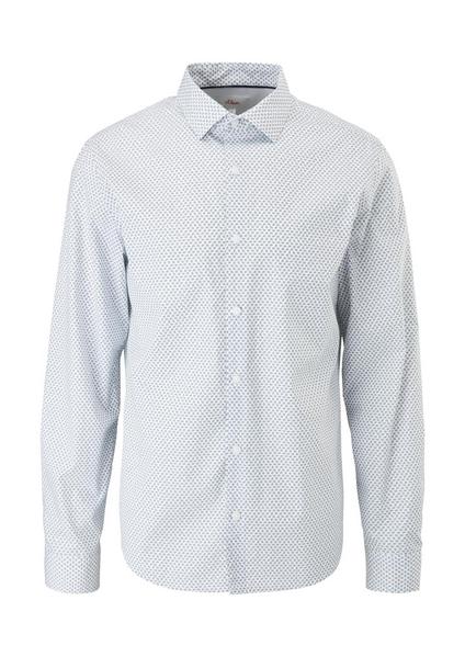 Hemd langarm - 01A3/white AOP