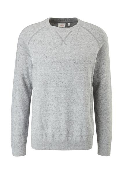 Pullover langarm - 94X0/grey knit