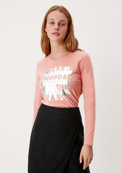 T-Shirt langarm - 20D2/Dawn Pink