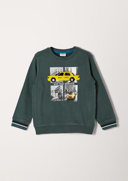 Sweatshirt langarm - 6715/petrol