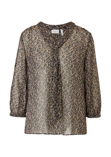 Bluse 3/4 Arm - 99A7/VELVET POL