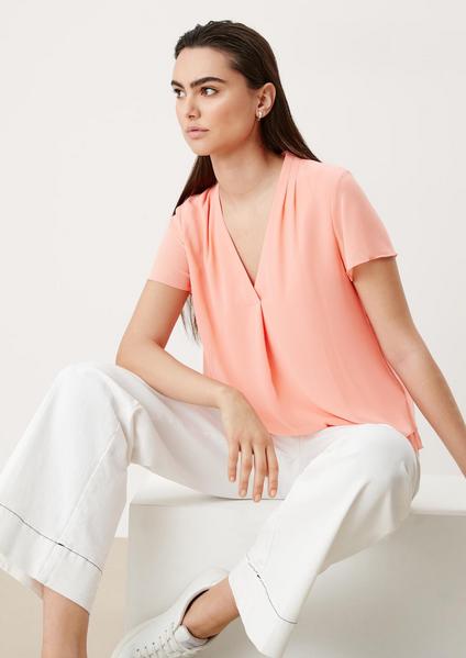 Bluse kurzarm - 4304/rose coral