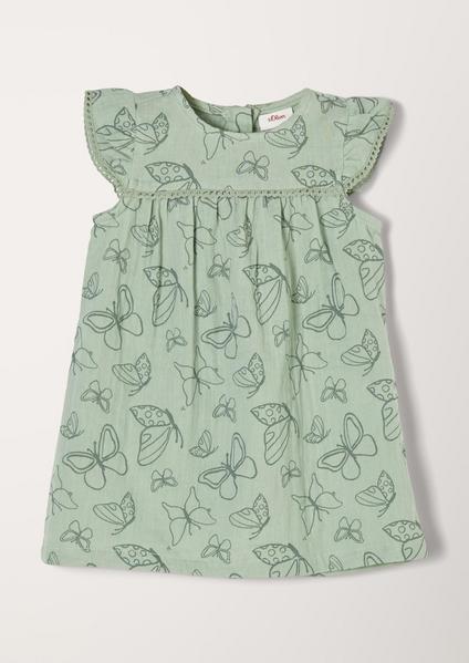 Kleid kurz - 60A5/aqua AOP