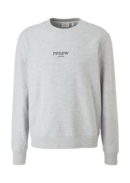 Sweatshirt langarm - 9400/light mela