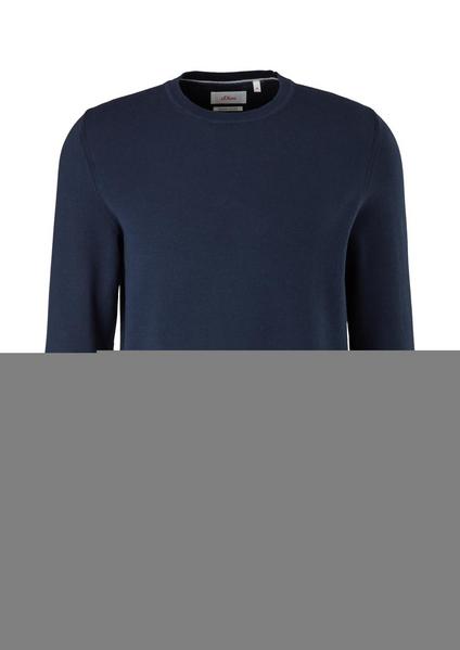 Pullover langarm - 5978/blue night
