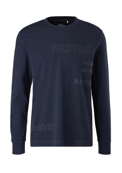 T-Shirt langarm - 5978/blue night