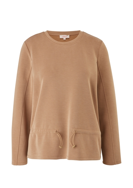 Sweatshirt langarm - 8577/khaki