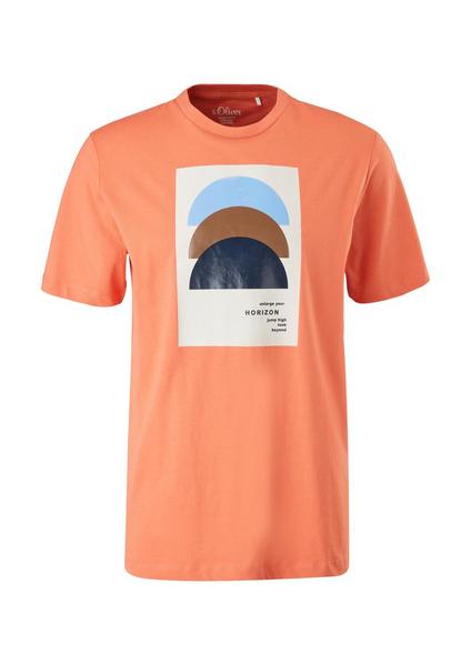 T-Shirt kurzarm - 2371/dusty oran
