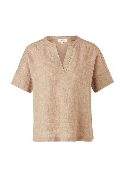 T-Shirt kurzarm - 84W9/dark sand