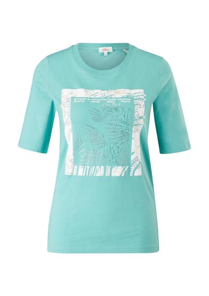 T-Shirt kurzarm - 66D3/turquoise