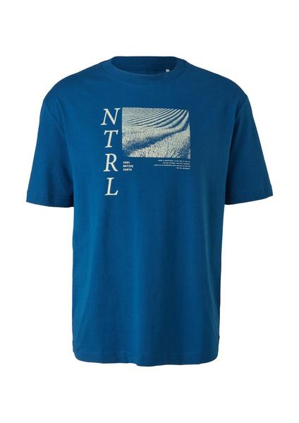 T-Shirt kurzarm - 64D0/petrol pla