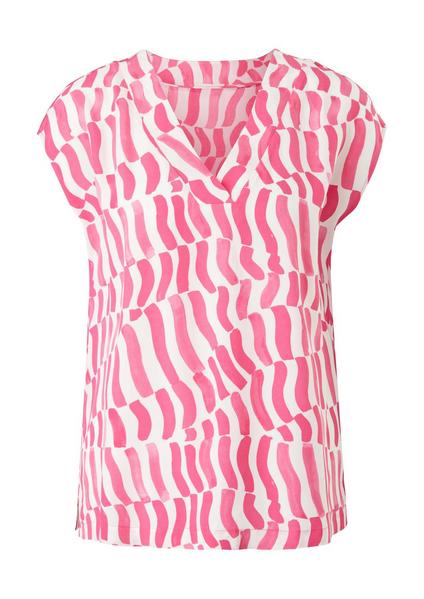 Bluse kurzarm - 44A5/fuchsia AO